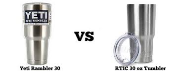 rtic vs yeti water bottle